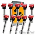 10x NGK Zündspule 48041/U5014 für AUDI A6 C6 A8 R8 LAMBORGHINI GALLARDO SPYDER