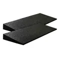 Bordsteinrampe aus Gummi, Auffahrhilfe, Rampe, Rollstuhlrampe 500 x 200 x 8-43mm