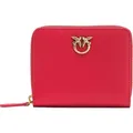 PINKO Geldbörse Taylor Zip Around Wallet Red - Antique Gold rot - Rot