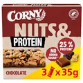 Corny Nuts & Proteinriegel | Nussriegel ohne Zucker | 38% Nüsse & 25% Eiweiß |