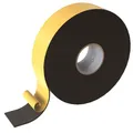 Lumonic 10m EPDM Dichtungsband Selbstklebend 50mm x 2mm | Moosgummi Dichtband für Fenster + Türen | Fensterdichtung, Türdichtung, Gummidichtung zum Kälteschutz