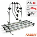 Fahrradträger Heckträger für Reisemobile / Wohnwagen Für 4 Fahrräder von Fabbri