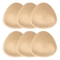 BH Pads,3 Paar Bikinis Pad Damen BH-Einlagen Polster Schaumstoff Push Up Bra Einlagen Abnehmbar Brust Vergrößerung für Sport-BH Unterwäsche Badeanzug Badebekleidung Frauen
