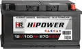 HR HiPower Autobatterie 12V 100Ah