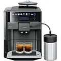 Siemens TE657F09DE EQ.6 plus extraKlasse Kaffeevollautomat dark inox - Silber