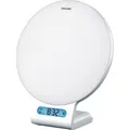 Beurer Lichtwecker WL 75 LED, App-fähig, dimmbar, Sonnenauf- und -untergang, mit Radio & 6 Melodien