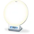 beurer WL 75 Lichtwecker Radiowecker silber