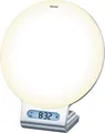 BEURER Tageslichtwecker WL 75 Lichtwecker für natürliches Einschlafen und sanftes Aufwachen Simuliert Sonnenauf- und untergang, inkl. Radiofunktion