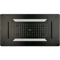 Xxl-regendusche Bernstein Edelstahl Dpg5030 Deckenbrause Superflach Schwarz Matt 70x38cm
