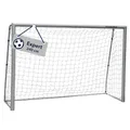 HUDORA Fußballtor Expert - großes Fußballtor für Kinder & Erwachsene - wetterfestes & standfestes Fußballtor mit engmaschigem Netz - Hochwertige Outdoor Torwand für Freizeit & Training