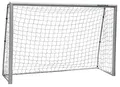 Hudora 76934/01 Fußballtor Expert grau Fußball 240x160x85 Tor 240 inkl. Heringe