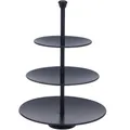 Metallpfanne mit 3 Ebenen, Ø 25, schwarz - EH Excellent Houseware