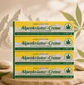 4x200ml Lacúre Creme Alpenkräuter Creme mit Hanföl & Teufelskralle Massagecreme