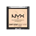 NYX Professional Makeup Can't Stop Won't Stop Mattifying Powder, Matte Finish, Farbton: Fair