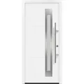 EcoStar Haustür Isopro Secur Motiv 780S RAL 9016 Weiß DIN rechts
