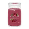 YANKEE CANDLE Große Signature Kerze BLACK CHERRY 567 g Duftkerze