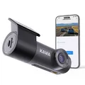 Dashcam Vorne 1296P Mini Dashcam Auto mit APP WiFi Fahrkamera mit WDR Nachtsi...