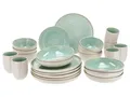 SILVERCREST® Geschirrset »Porto«, 24-teilig (Grün) - B-Ware sehr gut