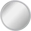 FACKELMANN Spiegelelement "MIRRORS", BxHxT: 60 x 60 x 3 cm, 4250 K, neutralweiß, 8W - grau