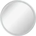 FACKELMANN LED Spiegel rund Ø 60 cm MIRRORS / Wandspiegel mit umlaufender LED / Maße (B x H x T): ca. 80 x 80 x 3 cm / hochwertiger Badspiegel / ...