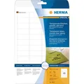 Herma 8016 Transparente Etiketten 45.7 x 21.2mm, 1200 Stück