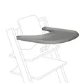 Stokke Tray, Storm Grey - Kompatibel mit Tripp Trapp Baby Set - Bequem zu benutzen und zu reinigen - Hergestellt aus BPA-freiem Kunststoff - Für Kinder von 6-36 Monaten