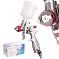 HVLP AUARITA Lackierpistole MINI mit Düse 1,2 Sprühpistole Spritzpistole H-887