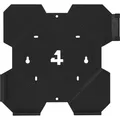 4Mount Wall Mount For Ps4 Slim Black (PS4) (4M-PS4S-B-V1)