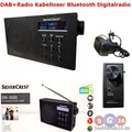 Silvercrest DAB+Radio tragbares Digitalradio UKW Taschenradio Bluetooth PLL-Tun