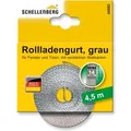 Schellenberg Rollladengurt Mini 14 mm 4,5 m Grau