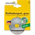 Schellenberg Rolladengurt Mini 14 mm, 4,5 m, grau, 44502