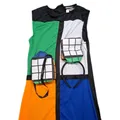Smiffys Rubik's Cube Costume, Multi-Coloured Halloween und Karneval