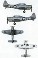 Trumpeter 06204 - 1:350 Douglas SBD-3 Dauntless - Neu
