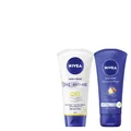 (1L|100,00) 2tlg. Set Nivea Q10 Anti Age Care & Intensive Pflege Handcreme