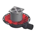 TECE drainpoint S 110 Ablaufset superflach Seal System Universalflansch 3601100