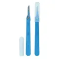 Mediware Einmalskalpelle Figur 11 mit Schutzkappe, einzeln steril verpackt, (10-er Pack)