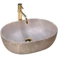 Rea - Aufsatzwaschbecken Lara Beige