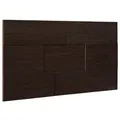 Hexim Wanddekoobjekt Wenge (Wandverkleidung - Stilvolle 3D Paneele mit 7 Verlegevarianten, Holzpaneele aus MDF - (4 Packungen - 4.52 qm) Deckenpaneele Wandgestaltung Holzelement Raumgestaltung)