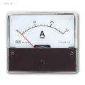 Ampermeter Drehspulinstrument, analog, 0 - 30A DC Anzeige, Einbau-Messinstrument
