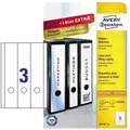 Avery Zweckform - Ordnerrückenetikett Ultragrip Breit/lang 61 X 297 Mm (b X H) Selbstklebend Mit Griffloch Weiß 90 Etik./pack.