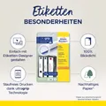90 AVERY Zweckform Ordnerrücken-Etiketten, 61 x 297 mm, weiß