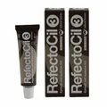 RefectoCil 3 Natural Brown naturbraun 2 x 15 ml Augenbrauenfarbe & Wimpernfarbe
