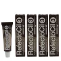 RefectoCil 3 Natural Brown naturbraun 4 x 15 ml Augenbrauenfarbe & Wimpernfarbe