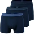SCHIESSER Herren Boxershorts, 3er Pack - "95/5", Trunks, Cotton Stretch, Logobund