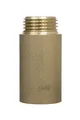 1/2" (15mm) Rohrgewindeverlängerung IG x AG Gusseisenmessing 25mm lang