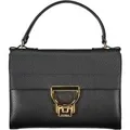 Coccinelle Damen schwarze Leder-Handtasche