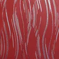 World of Wallpaper Stilvolle schimmernde Tapete - leicht strukturierte Streifentapete - moderne Tapete für Wohnzimmer Schlafzimmer Flur - Rot Silber