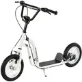 Homcom Kinderroller,, Weiß, Metall, 58x95x120 cm, Outdoor Spielzeug, Kinderfahrzeuge