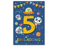 12 Einladungskarten zum 5. Kindergeburtstag fünfte Geburtstag Jungen Mädchen Astronautenparty Weltall Geburtstagseinladungen