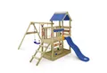 Wickey Spielturm TurboFlyer - Klettergerüst mit Rutsche & Schaukel für Kleinkinder, Garten-Spielhaus mit Integriertem Sandkasten & 10-Jahren Garantie*